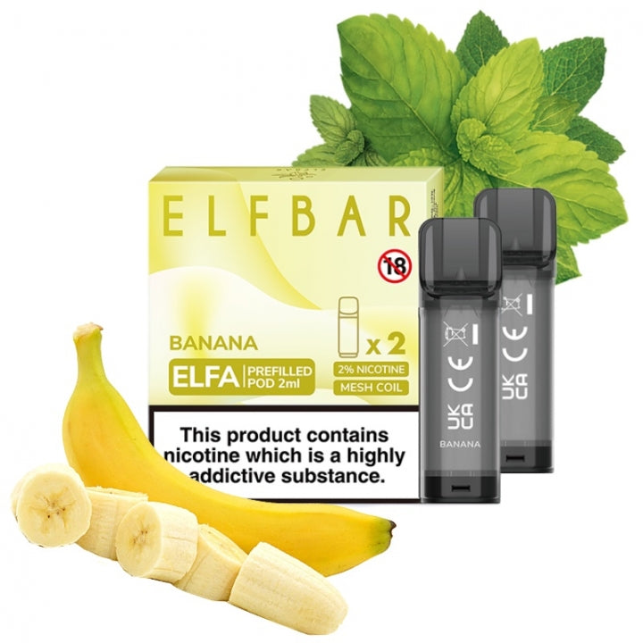 ELFA Pods 2x 600 - Banana