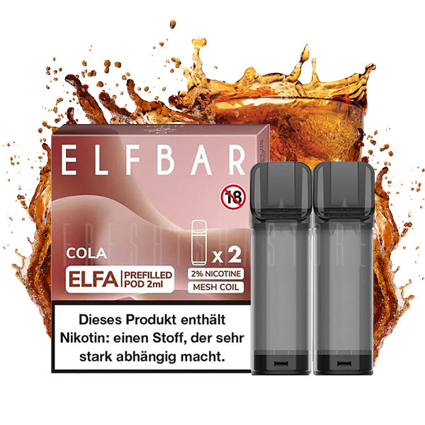 ELFA Pods 2x 600 - Cola 1AKiosk ELFA Pods 2x 600 - Cola 1AKiosk