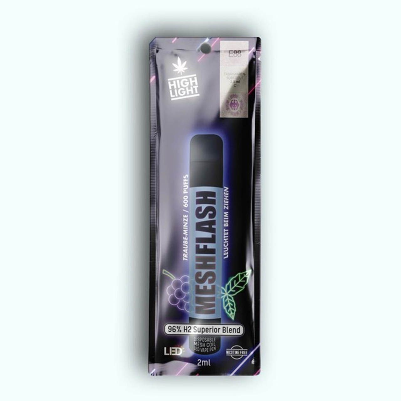 Mesh Flash - H2 Superior Blend - Traube Minze