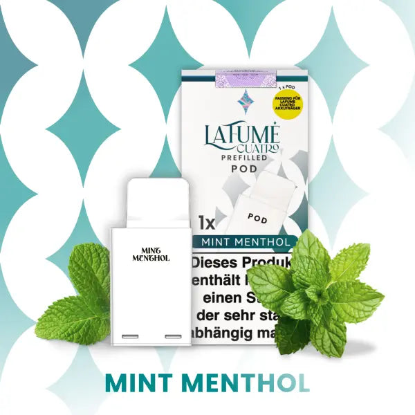 La Fume Cuatro – Mint Menthol Pod – 1er Pack