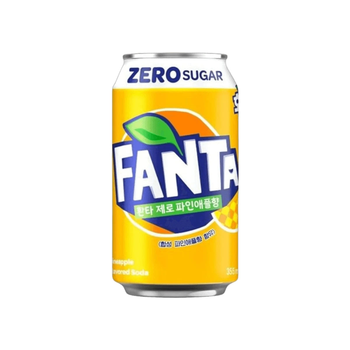 Fanta - Zero Pineapple Korea - inkl. 25cent Pfand