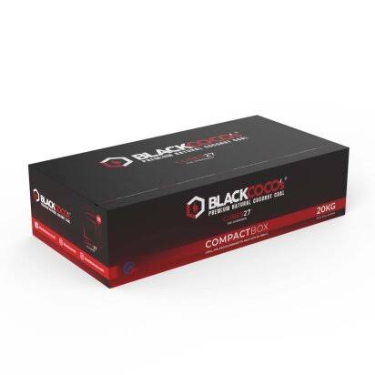 BlackCoco's Shisha Kohle 10kg CUBES27 Kokoskohle Kokosnuss Naturkohle 27mm Grill BBQ (Kopie) (Kopie)
