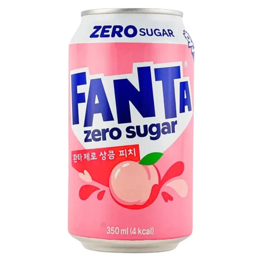 Fanta - Zero Peach Korea - inkl. 25cent Pfand