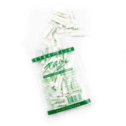 50 x PURIZE XTRA Slim Size Aktivkohlefilter Carbon ø 5,9mm